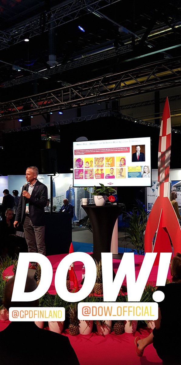 StepChangeGPD's tweet photo. DOW! It's about people and versatility! #stepchange2019 #GPD2019 @dow_official @GPDconference https://t.co/2f1XBhbSDM