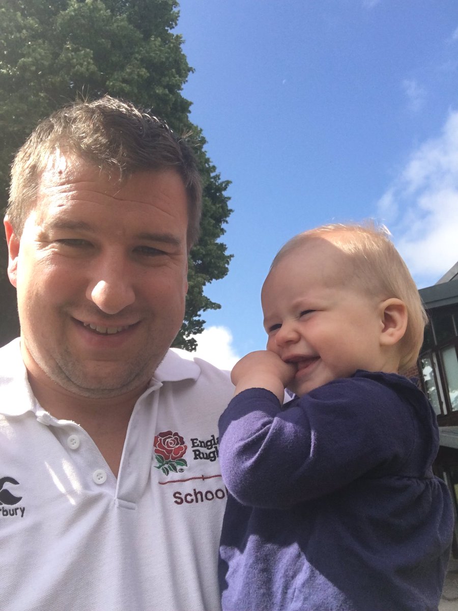 We also have a little guest who must be our youngest attendee! Start learning young so you can learn for a lifetime! #RTDD19 #startyoung #familygame <a href="/FramCollege/">Framlingham College</a> <a href="/EnglandRugby/">England Rugby</a> <a href="/QKidsFirst/">Kids First Rugby</a> <a href="/AgeGradeRugby/">Age Grade Rugby</a>