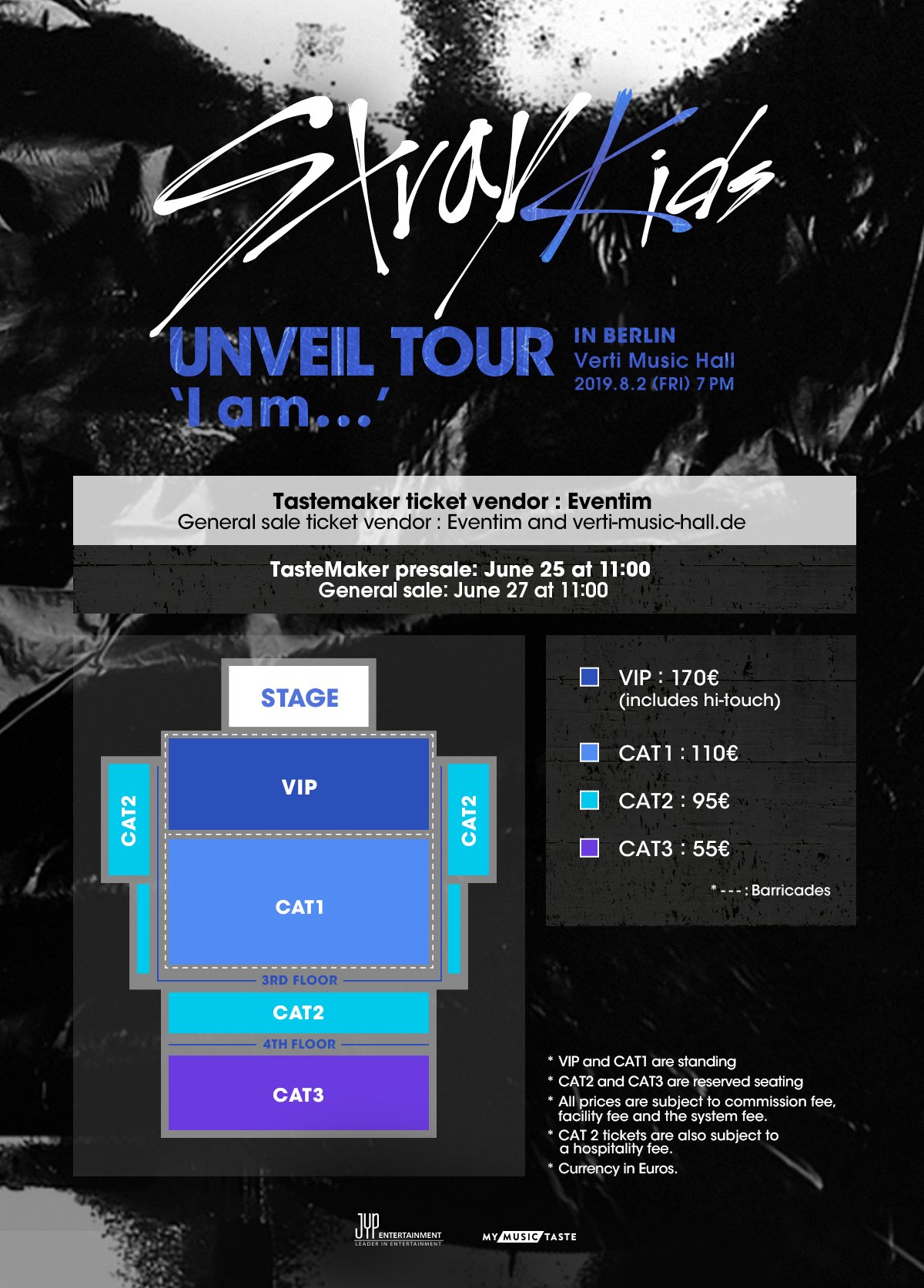 MyMusicTaste on Twitter "Tickets für Stray Kids UNVEIL TOUR 