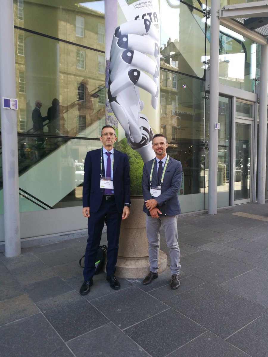 BugnionSpa's tweet photo. Mauro Bronzini and Claudio Balboni are in Edinburgh for the #ECTA2019 Annual Conference. The programme https://t.co/nivNpbPPiI on the new @ECTABrussels website: 👍 https://t.co/OV6Akn8kFf