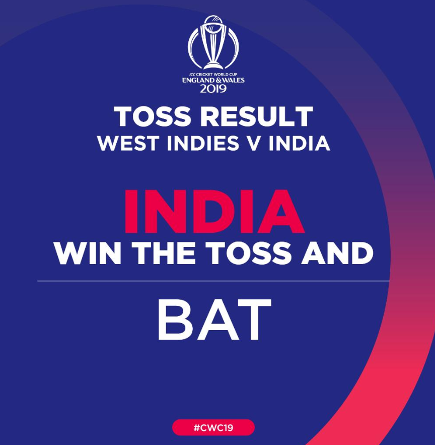 bstvlive's tweet photo. #Cricket_Update : भारत और वेस्टइंडीज के बीच मुकाबला आज, भारत ने टॉस जीता, बल्लेबाजी का फैसला। #BharatSamachar #INDvsWI #India #ViratKohli https://t.co/1WlaEJmPPD