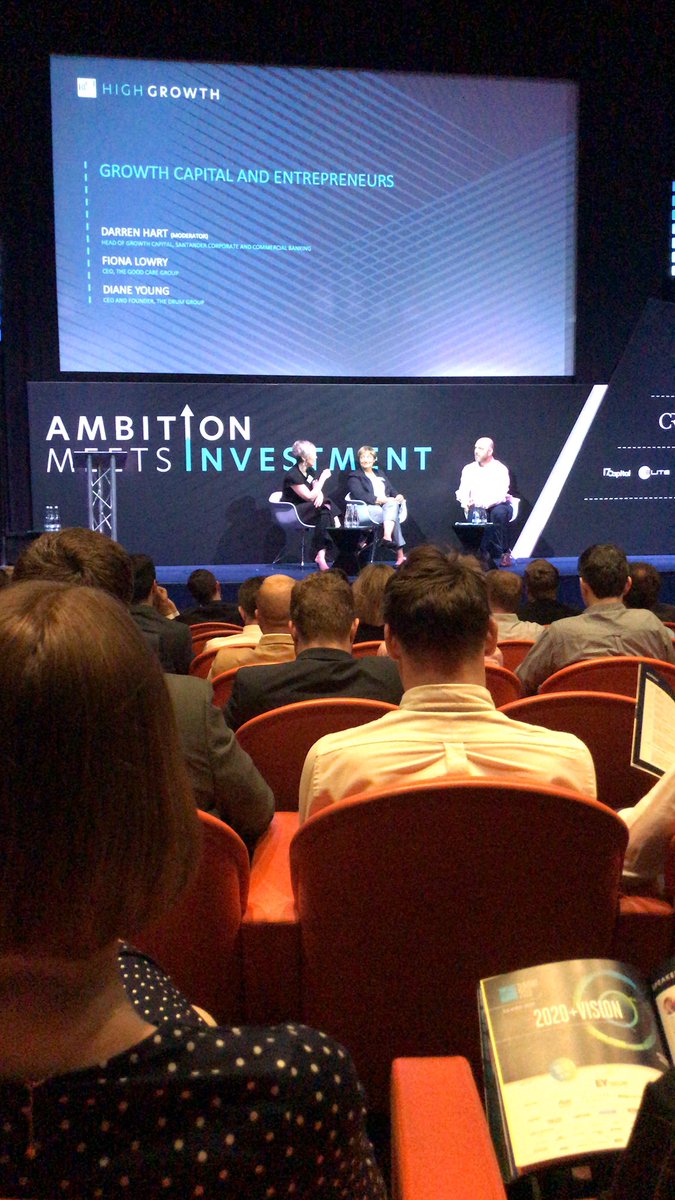 Great to be at @BVCA #highgrowth2019 fascinating insights from very exciting companies..
