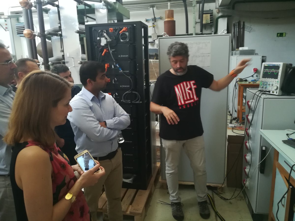 rgallartf's tweet photo. .@CITCEA mostra el progrés del PED que serà integrat a la xarxa del pilot català del projecte @RESOLVD_EU liderat per @eXiT_UdG. Utlitzarà dos tipus de bateries Ió-Li i Plom amb BMS de @WattiusBattery https://t.co/NPAz5gUcVj
