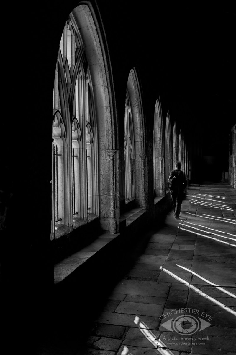 chichestereye's tweet photo. @ChiCathedral cloisters. 

@LoveChichester @VSussex @SussexLifeMag @FestOfChi @STPictures 

@chichestereye, bringing you a photo of Chichester and the surrounding area, every week.

Portrait image, click to view. https://t.co/xocGMBBBNn