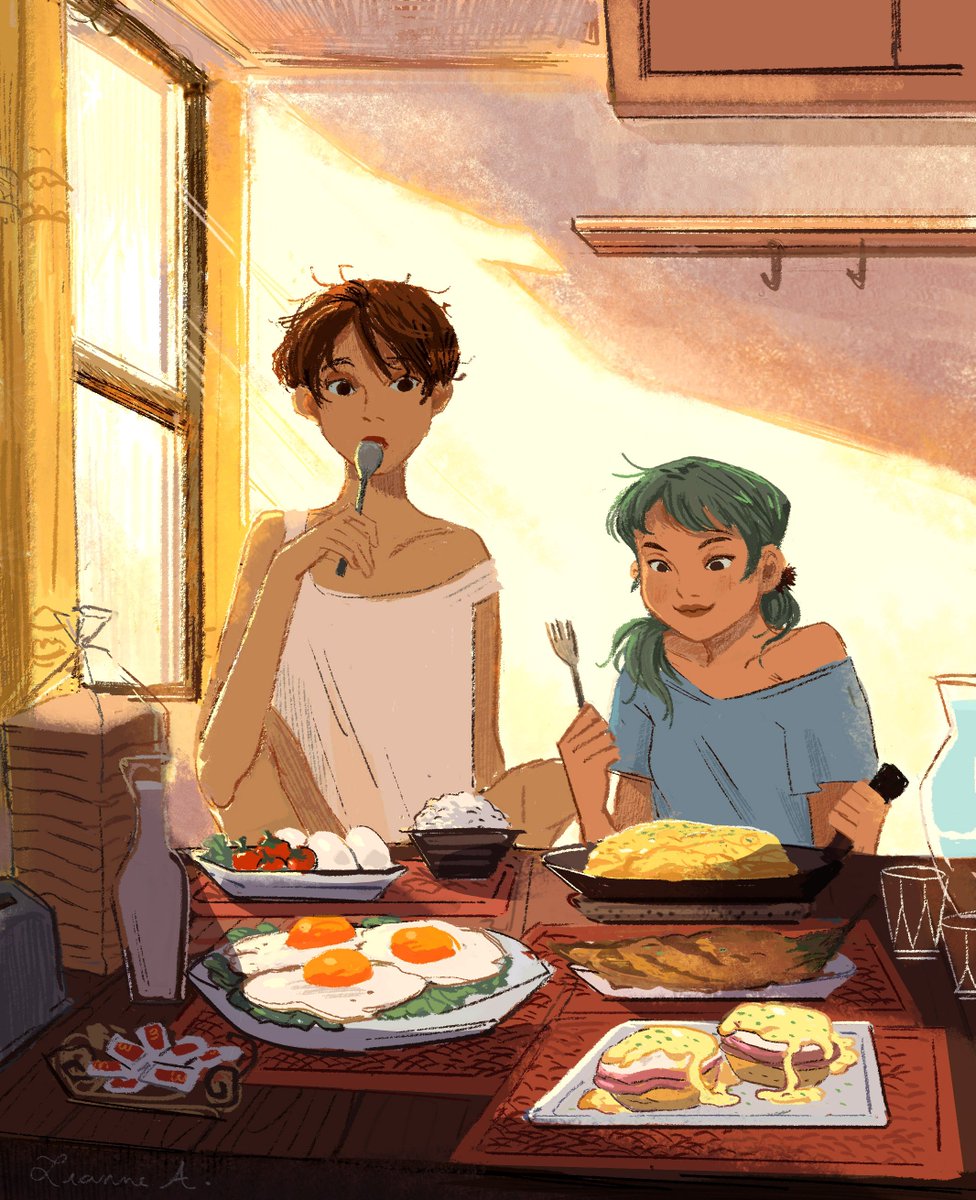 birdfrogdraws's tweet photo. didn't know how you liked your eggs so I just- https://t.co/E6HShS4Duj