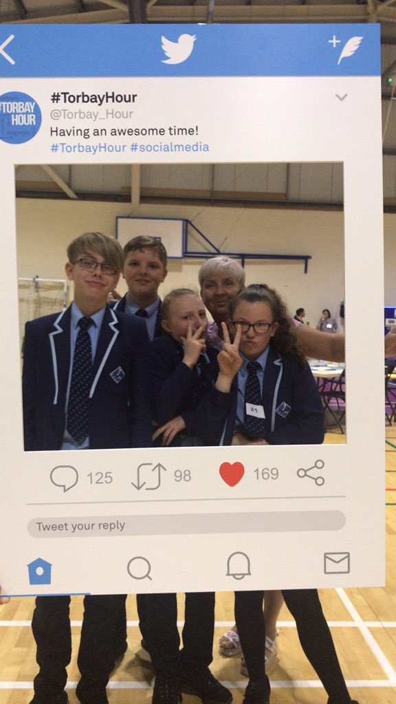 It’s already been decided that this group is #smallbutperfectamazing and the #best! #torbayhour