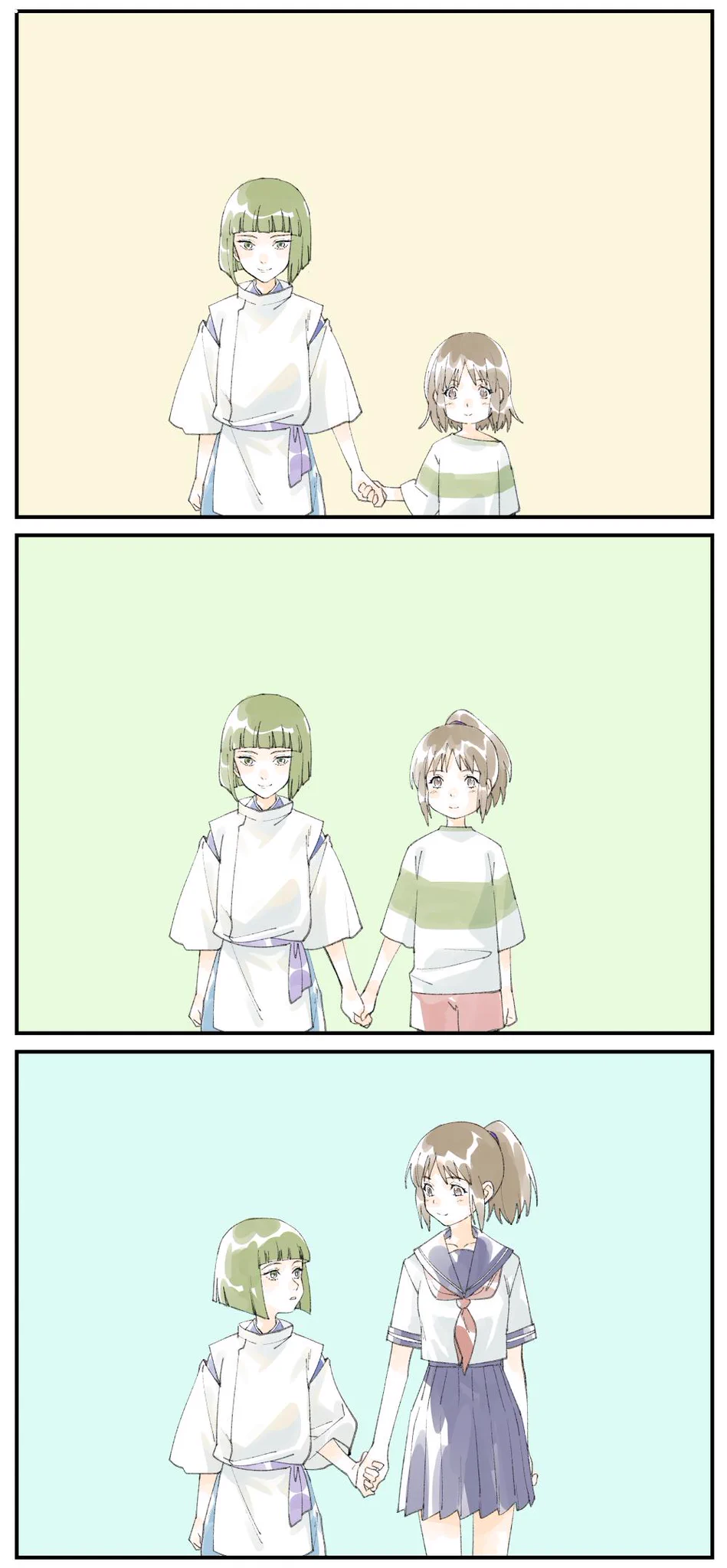 千尋とハクが歳をとっていたとしたら…