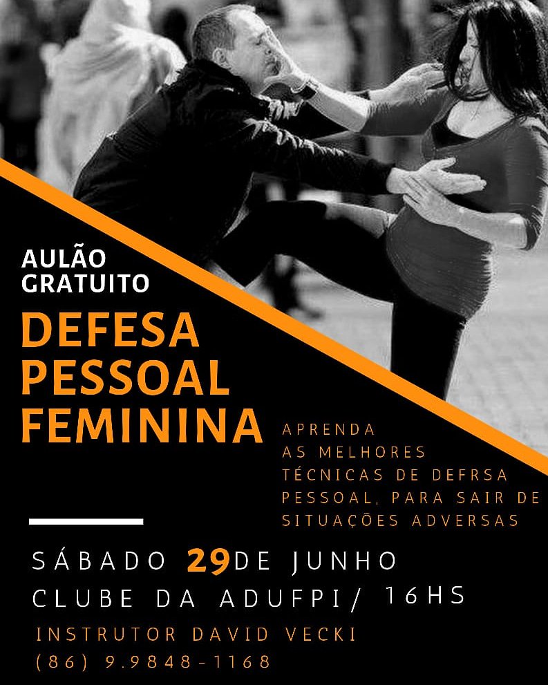 Curso de Defesa Pessoal Feminina, Aula 3 