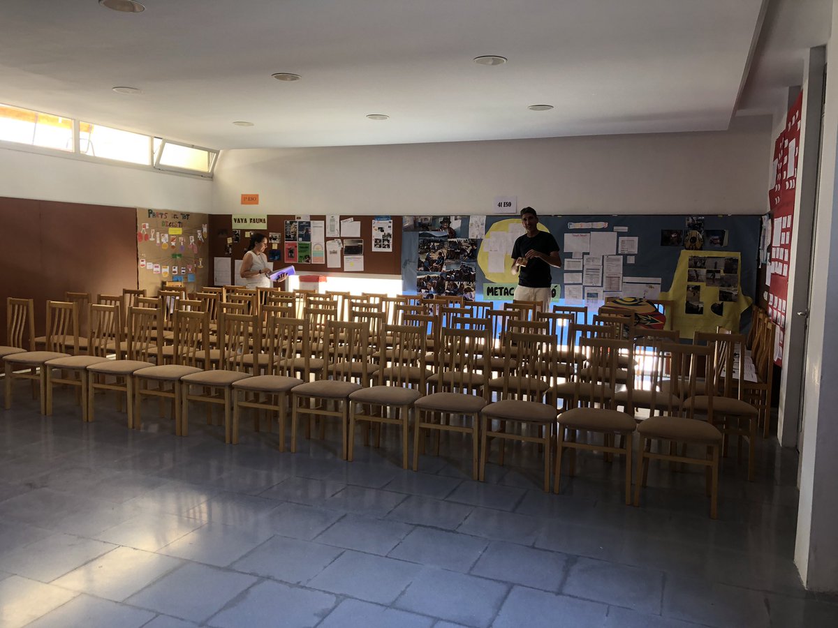 Això ja va agafant forma... #preparantjornadabonespràctiques #innovació #il·lusió <a href="/trilemaedu/">Fundación Trilema</a> @Red_EQAp