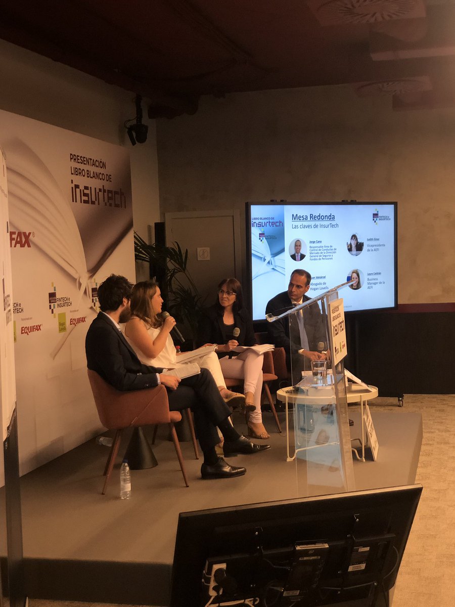asocfintechins's tweet photo. En la mesa redonda: "El interés por las claves #insurtech", surge el interés por el #Sandbox español, como clave para fortalecer el ecosistema #insurtech
#LBInsurtech https://t.co/K4h1PZRtMG