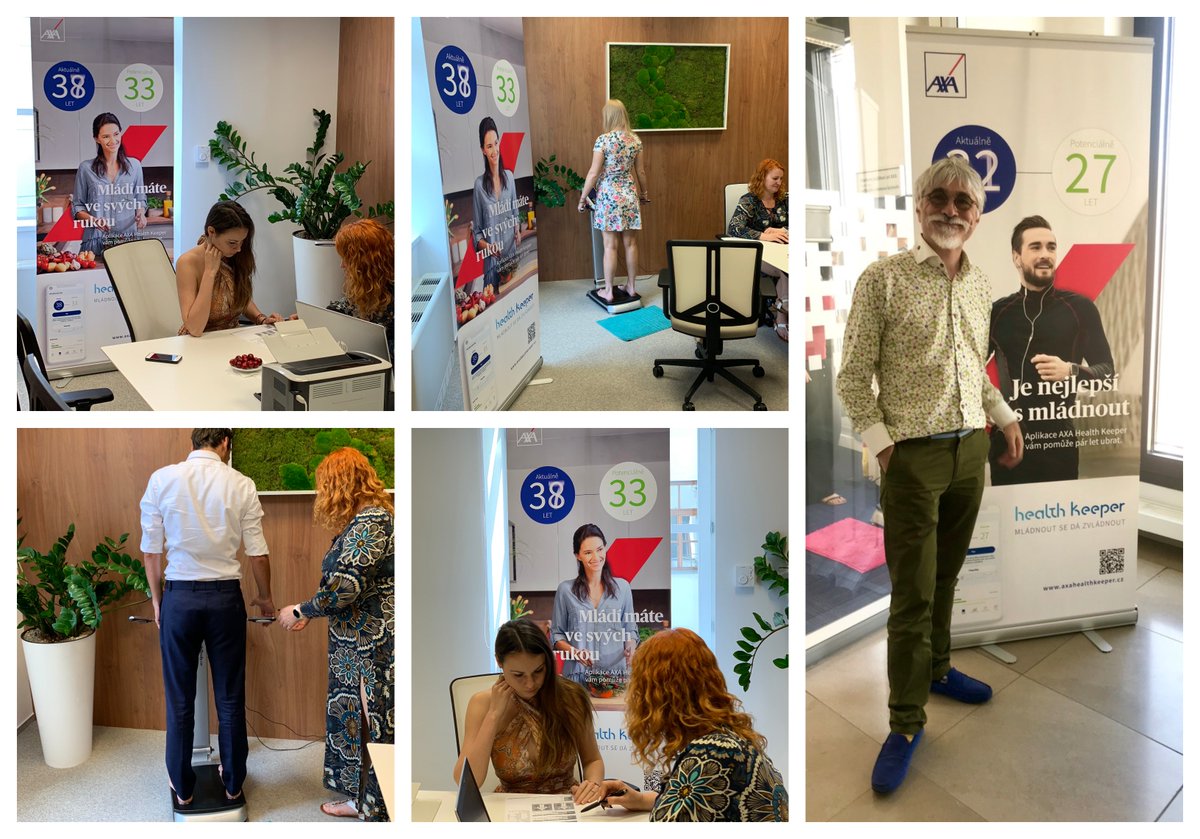 uniqa_cz_sk's tweet photo. Včejší #CRWEEK2019 se s ambasadorem aktivity @BoulangerFrdri1 věnoval prevenci a zdravému živ. stylu. Vyškolení odborníci prováděli zájemcům měření přístrojem InBody 230. Dozvěděli se tak více o svém zdrav. stavu i novém osobním trenérovi, aplikaci #AXAHealthKeeper. #KnowYouCan https://t.co/xmqzDgX268