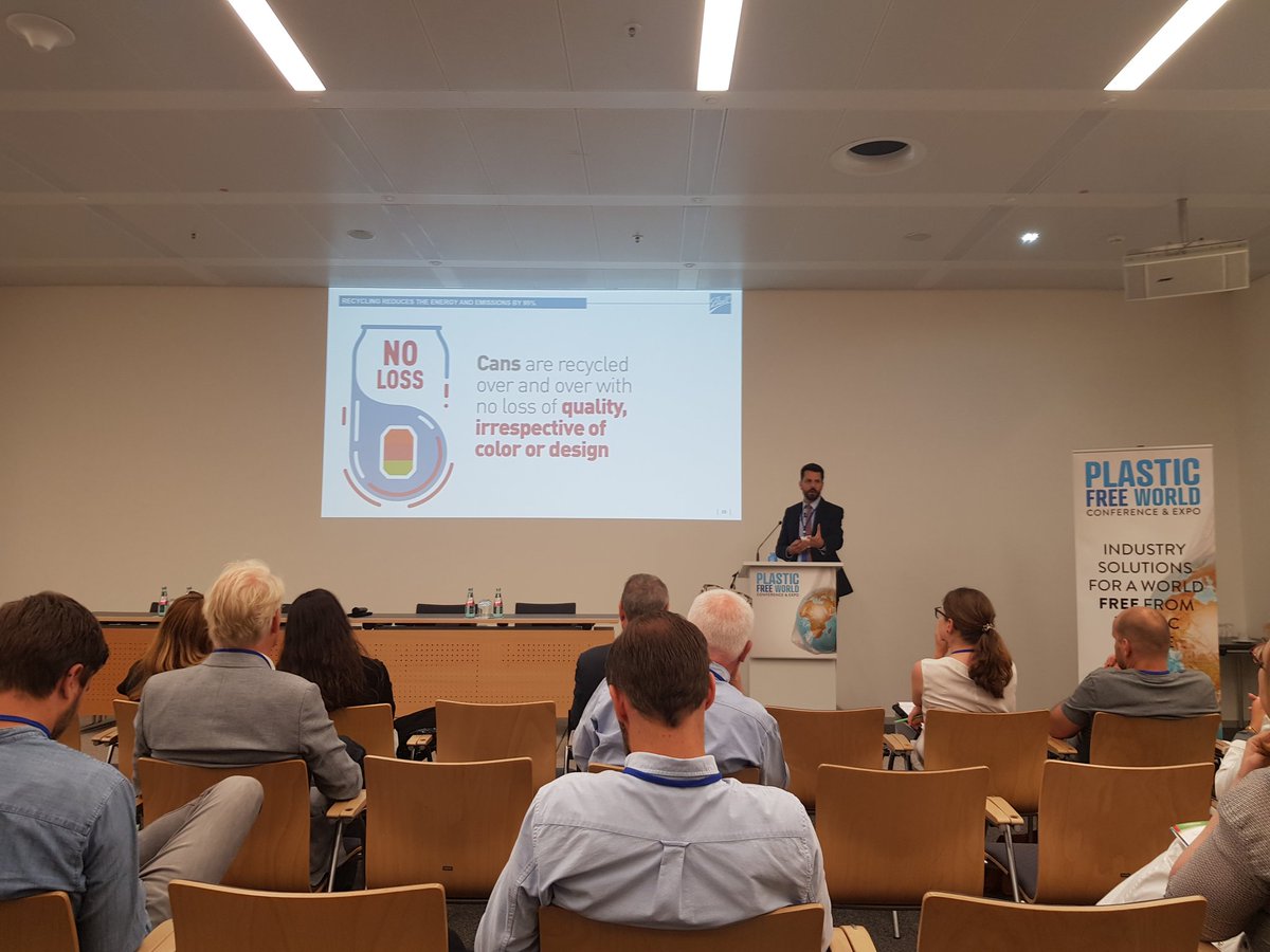 tra_venturing's tweet image. Since the 1980s over 1bn tonnes of cans have been produced. Over 75% of those are still in use today 😲.. is this the way forward for plastics asks Marcel Arsnand, Sustainability Manager of Bell Beverage Packaging.