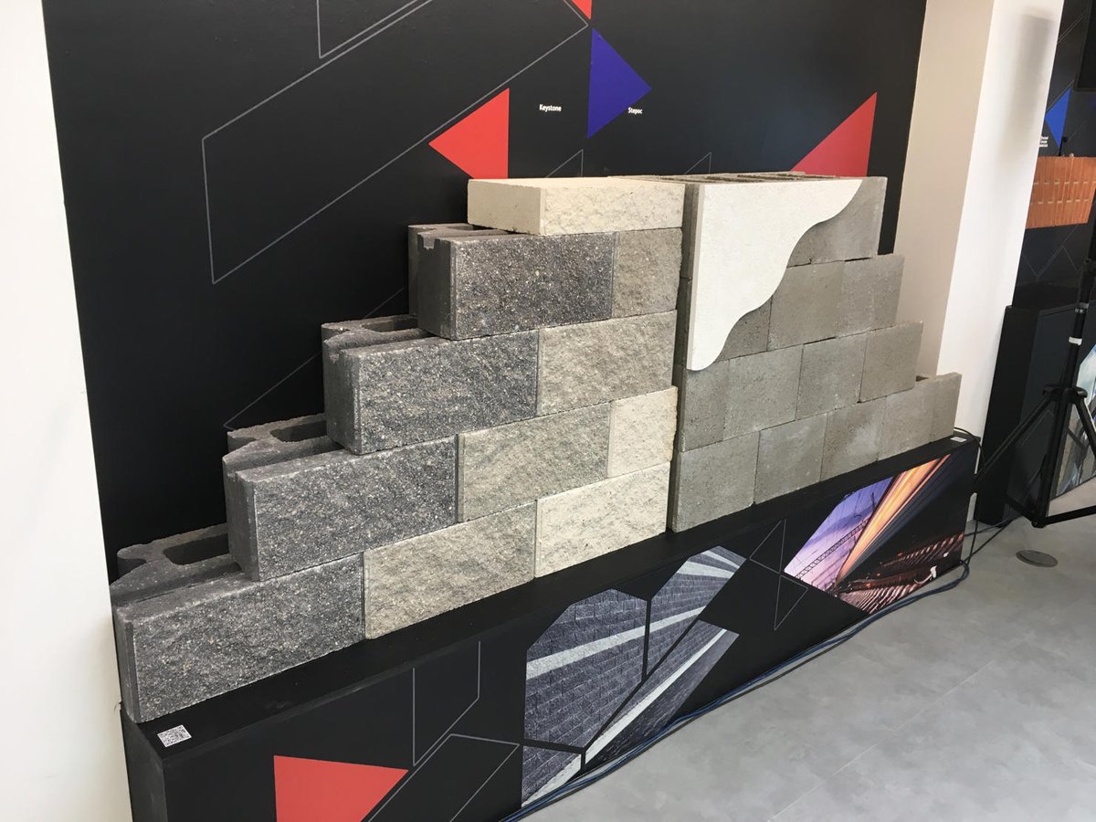 AndertonConcret's tweet photo. Excited about Ibstock's #theistudio, in Hatton Garden, where our #Keystone and #Stepoc are on display. We welcome all professionals to visit the space & gain insight into all Ibstock has to offer the industry. Watch the video of the launch event here: https://t.co/loiKxa8KKA. https://t.co/CK95e65OfK