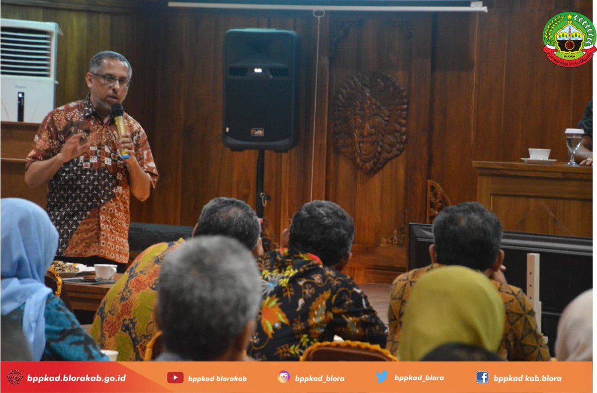 bppkad_blora's tweet image. [ 26 Juni 2019 ] 
Kegiatan Sosialisasi Produk Jasa Teknologi BPPT dan Penjelasan Tentang Sistem Informasi Manajemen Perencanaan, Penganggaran, dan Pelaporan (SIMRAL) dipimpin oleh Bapak Wakil Bupati , didampingi Bapak Sekda, Asisten Pemerintahan dan Kesra.