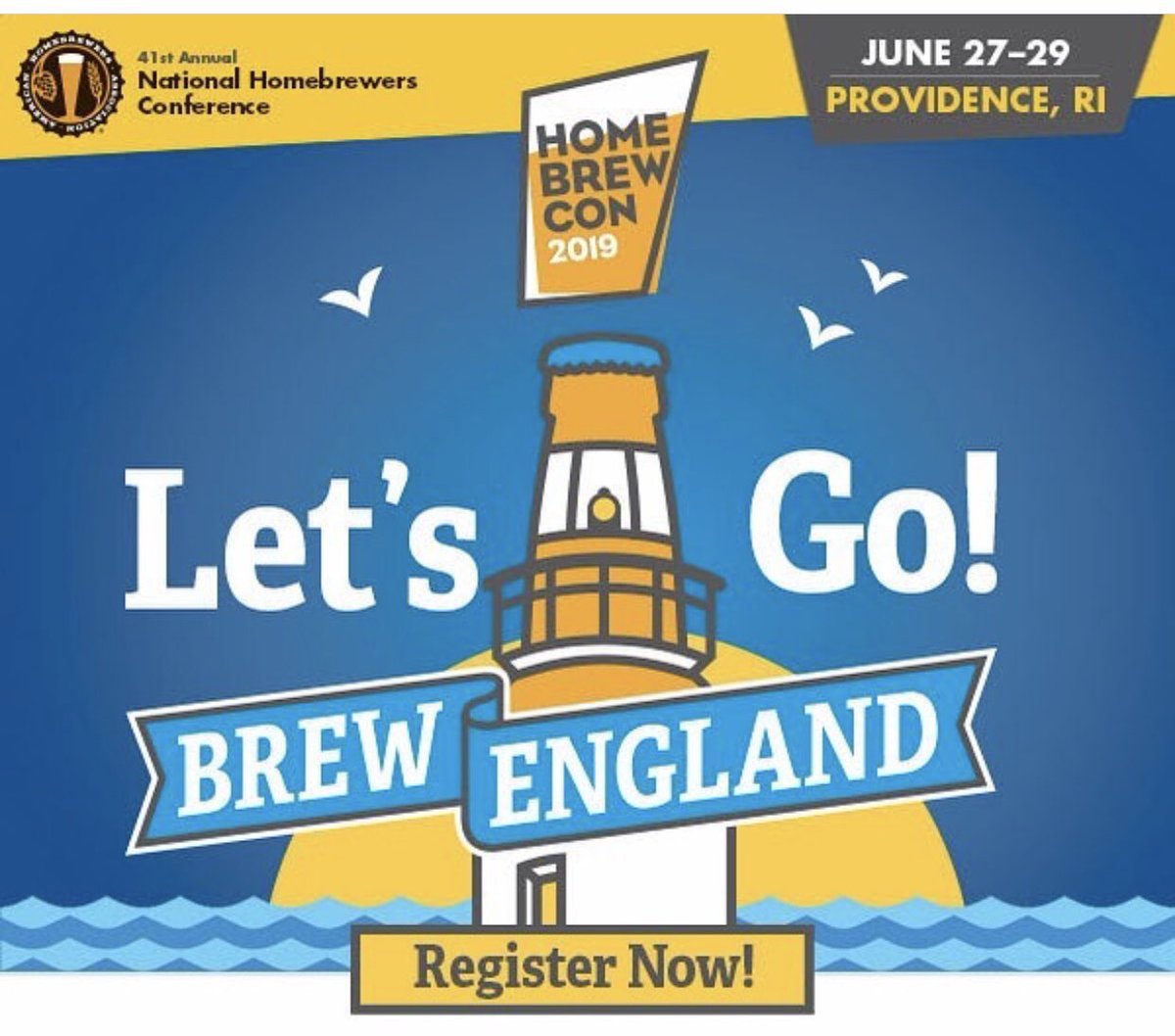 We’ll be hitting the road today to pour some delicious brews for the #homebrewcon2019 kickoff party tonight in Providence RI. Who’s going?? Come say hi 👋🏻 🍻