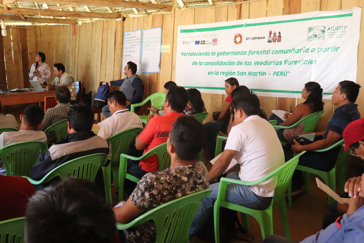 codepisam's tweet photo. El día de hoy se realiza el taller de capacitación a los CUSTODIOS FORESTALES de la #CODEPISAM y sus diferentes federaciones, a cargo del #ARA y #SERFOR https://t.co/CDD06CDQZM