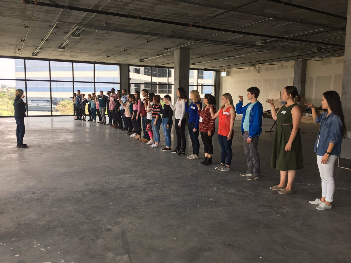 richardlewis01's tweet photo. A fantastic workshop group for the cast of Peppa Pig’s Adventure - touring the US from September. #talent #peppapiglive #redlightmanagement #greatgroup https://t.co/Lo7nFASoLR