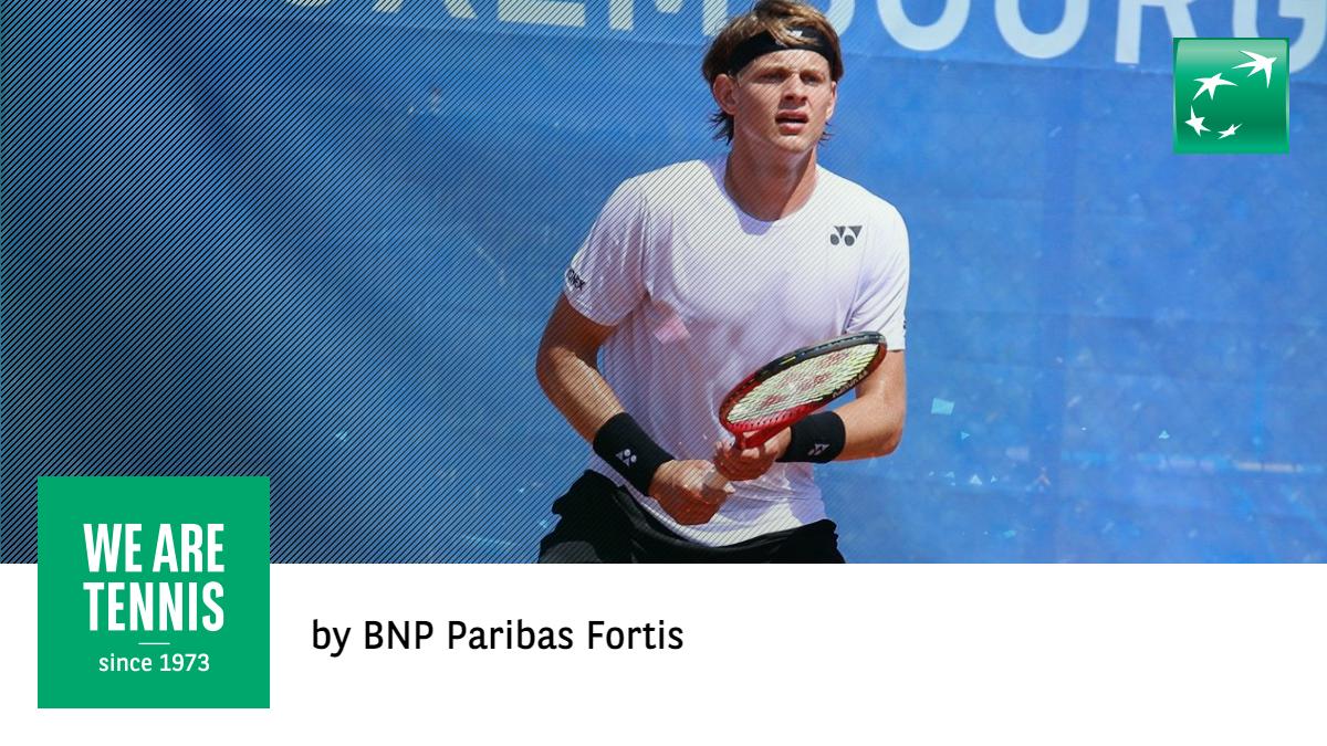WTennisBelgie's tweet photo. Zizou Bergs, finalist in 2018, geraakte in de kwartfinale van de #ArlonOpen (25 000 $) ! 👊🇧🇪 NB: Je kan de finale op zondag 30 juni om 16u op Tennis Club #Garisart of live op @TVLux bekijken. 👌 https://t.co/Y11wZUjOvh
