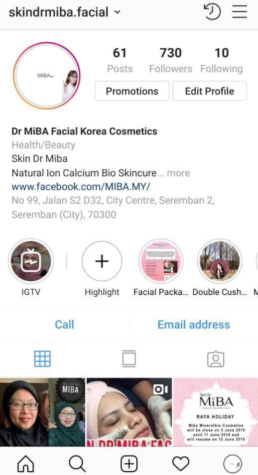 gulaaaaaaa's tweet photo. Anything pasal MiBA punya produk ni korang boleh follow @DrMibaMY! Atau follow terus instagram diorang! https://t.co/VuHBLPmFMB