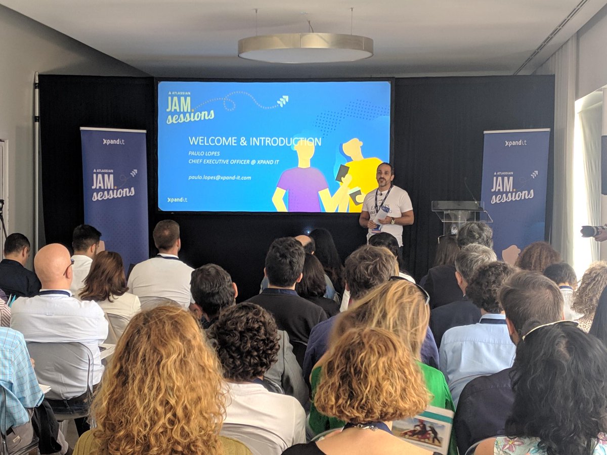 Great talks and takeaways from <a href="/Atlassian/">Atlassian</a> Jam Sessions so far! Our <a href="/XrayApp/">Xray</a> and <a href="/XporterApp/">Xporter</a> teams are ready to show you how to get the most out of <a href="/Jira/">Atlassian Jira</a>