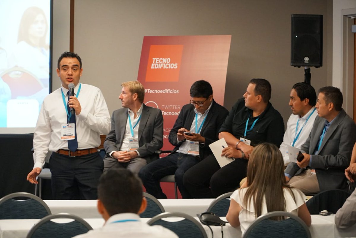 TecnoEdificios's tweet photo. Iniciamos nuestro segundo día de congreso con el Panel FM 2019: Retos de la operación de edificios en América Latina.
#Tecnoedificios 2019. https://t.co/FPmkCtmB6g