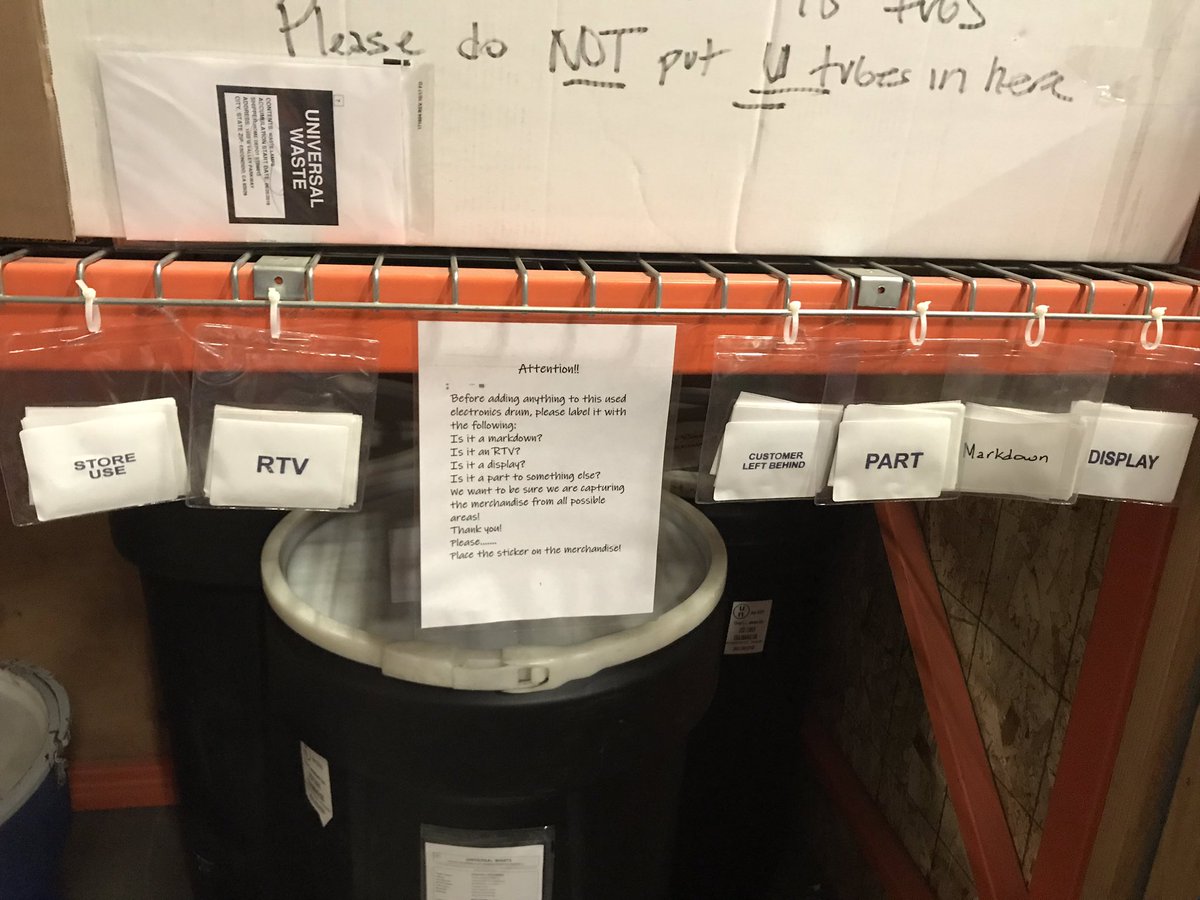 Sean Patrick (@seanpatrick1916) on Twitter photo My D93 Supervisor came up with a great idea to create stamped tags to identify status of product in the Hazmat bins. Way to always strive for operational excellence! <a href="/sm_6612/">Nicholas Bradley SM HDDC</a> <a href="/_mike_giles/">Mike Giles</a> <a href="/MattK66121/">Matt K@6612</a> @cleakashmere <a href="/NotoKara/">Kara Noto</a> <a href="/JabarrBean/">Jabarr Bean</a> <a href="/MRamboHD/">Mike Rambo</a> My D93 Supervisor came up with a great idea to create stamped tags to identify status of product in the Hazmat bins. Way to always strive for operational excellence! <a href="/sm_6612/">Nicholas Bradley SM HDDC</a> <a href="/_mike_giles/">Mike Giles</a> <a href="/MattK66121/">Matt K@6612</a> @cleakashmere <a href="/NotoKara/">Kara Noto</a> <a href="/JabarrBean/">Jabarr Bean</a> <a href="/MRamboHD/">Mike Rambo</a>