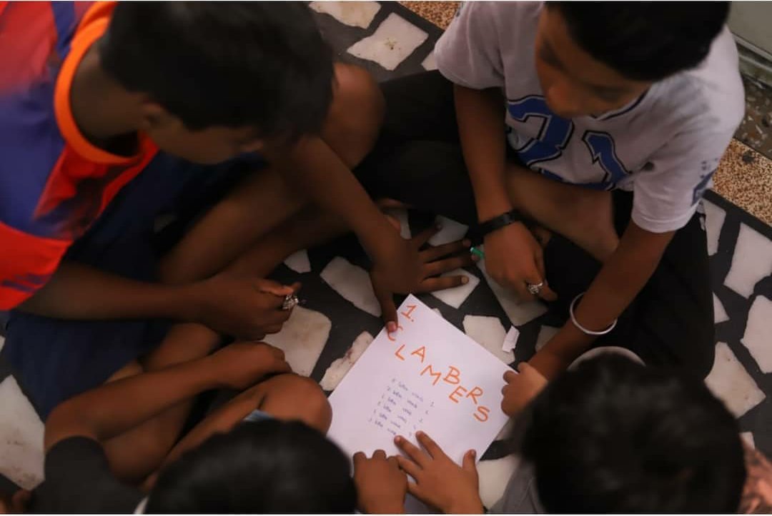 Today ropio kids were making different words by rearranging  the letters in SCRAMBLE, which makes  them think faster  and   helps to increase their vocab 
#learning #thinking