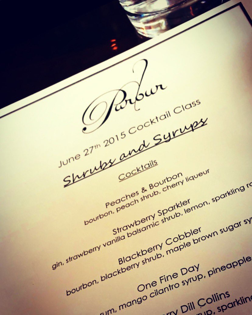 Four years ago today, my wife and I took a #cocktail class at the incomparable <a href="/parlourbars/">Parlour</a> and stumbled into a new life path. Keep your eyes &amp; mind wide open and block out the noise....the best thing that's ever happened to you may be right around the corner!