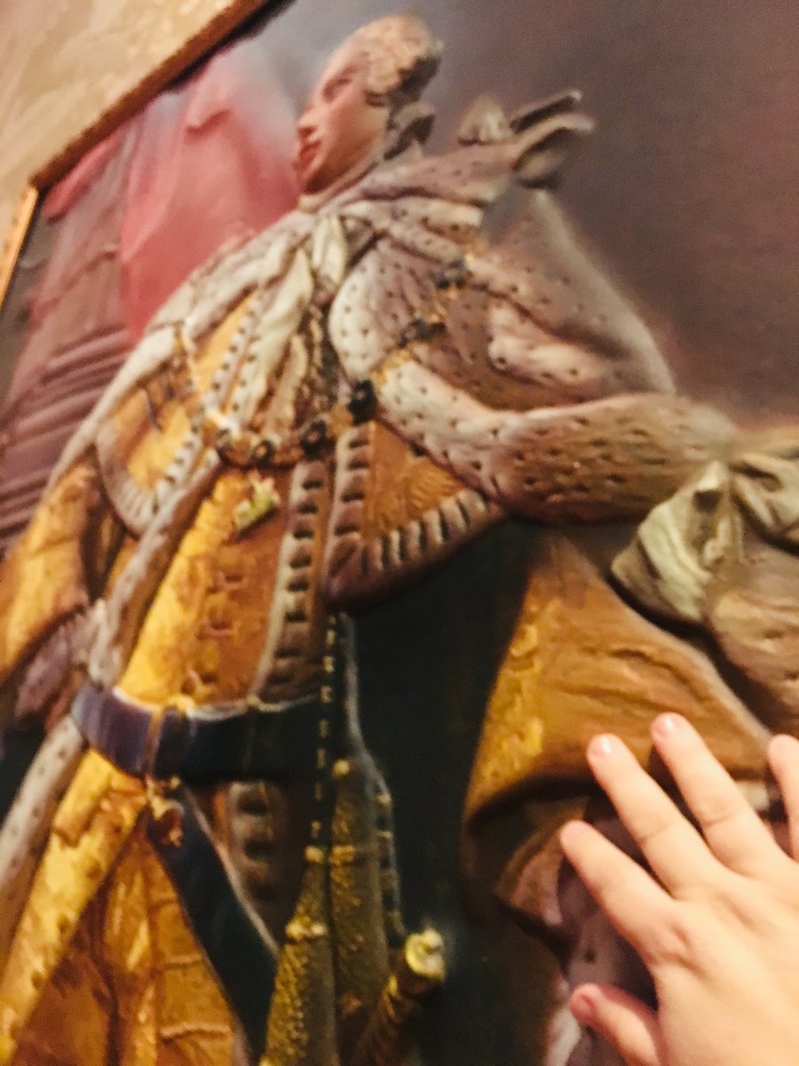 aprilpc's tweet image. So excited to see tactile pieces in The Museum of American Revolution where people are encouraged to touch the art. #HowRevolutionary