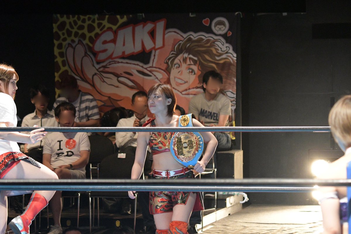 SuperLight977's tweet image. 2019.06.27
#ACT41
#AWG
#アクトレスガールズ 
#The_Beginning

今日はタッグではないけれど。