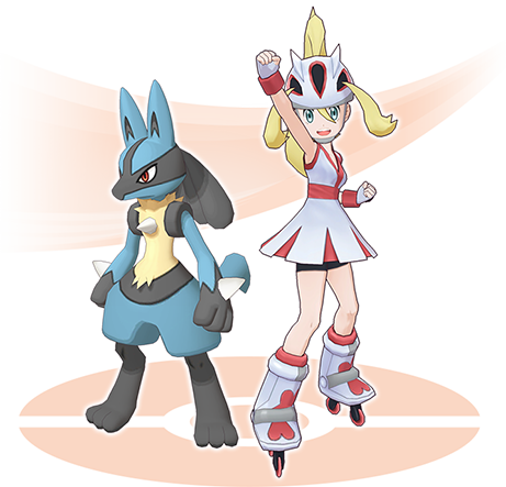 PLDH on X: Cynthia and a Shiny Lucario by Yusuke Ohmura!    / X