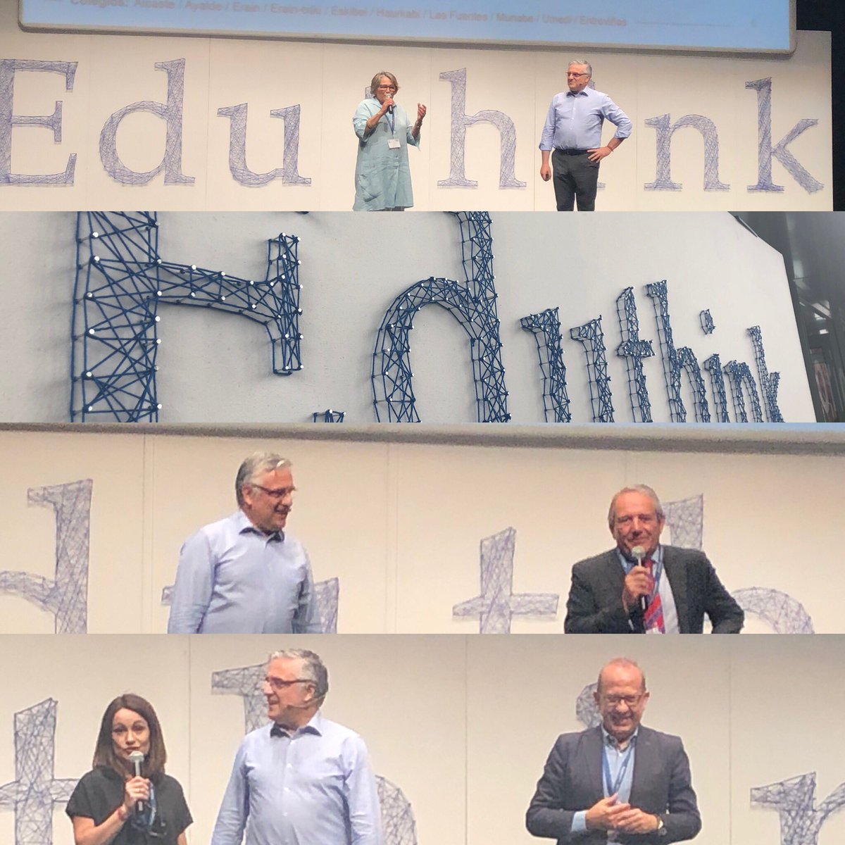 hparra4's tweet photo. #eduthink2019 @geCOAS lleva a cabo el reconocimiento de grandes profesionales de @geCOAS con @fergarfer @aperezsaitua @ireneparracgma1 #RamónLucendo #AntonioLòpez feliz de ser parte de @colegioeskibel https://t.co/ynQGclhj8L