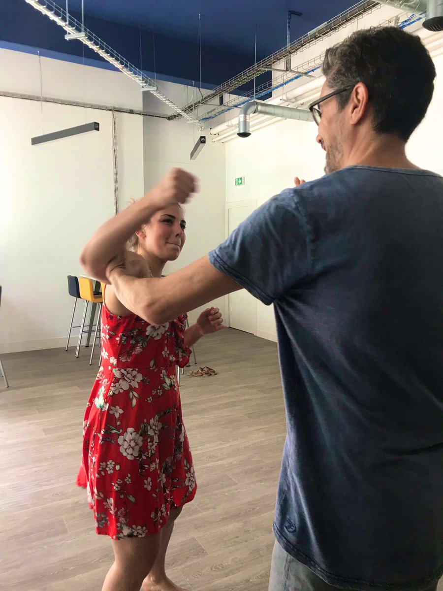 We_Forge's tweet photo. 🥋 👊 Les forgerons s’initient aux arts martiaux lors du Wetalk Self Défense 2️⃣ #WingChun #Banzaiii https://t.co/aElQUWSBZu