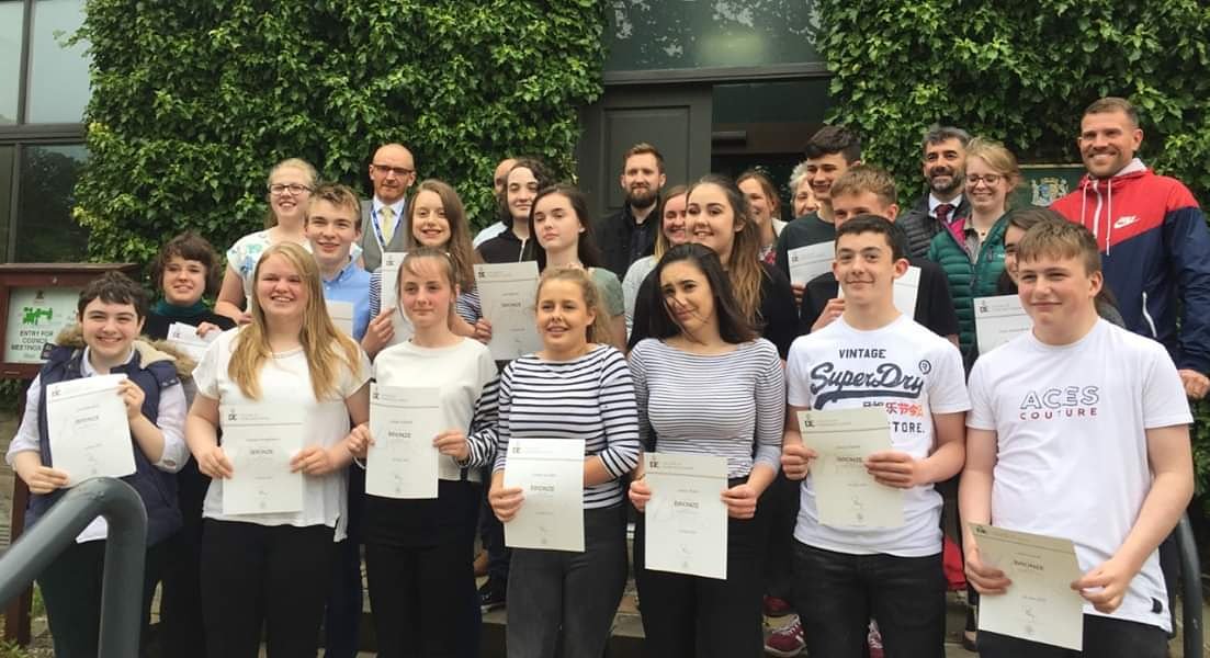 stromnessdofe's tweet photo. 18 young people from @StromnessAcad received their Bronze Awards last night. Well done everyone! https://t.co/7vVMKNrrh0