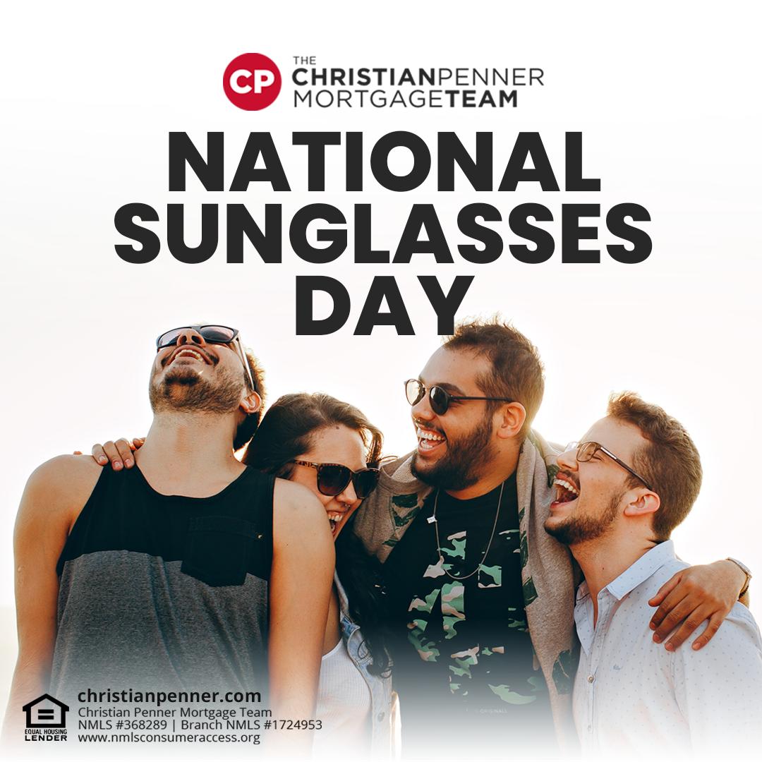 Elton John has over a thousand pairs, Canadian singer Corey Hart only wears his at night, and you can tell the good guys from the bad guys in The Matrix by the shape of theirs. What am I talking about? Sunglasses, of course! so start celebrating Sunglasses Day #Happysunglassesday