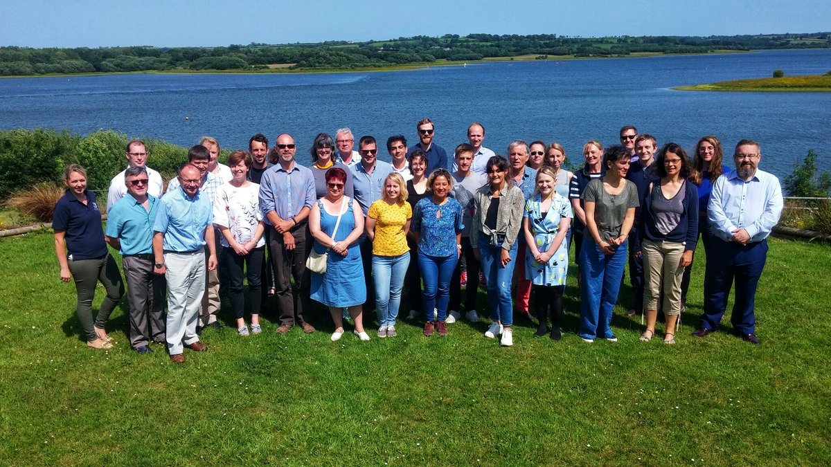 WestcountryRT's tweet photo. A quick break between #CPES discussions gave us a great photo opportunity. #farming #ecosystems #business #PES #carbon #soils #waterquality #woodland #climatechange #multiplefunctions
@InterregCPES @LaurenceWRT https://t.co/EGenYzBYpR