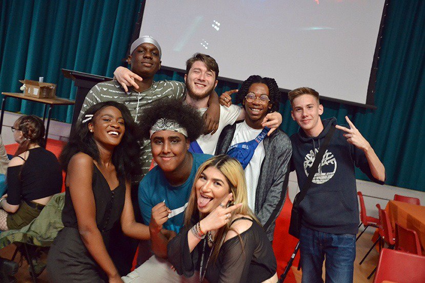 StanmoreCollege's tweet photo. A special thank you to everyone who attended The Marshals last night🏆🎖️ Great support for our students as always! Want to see more? Follow @stanmorecreates #Themarshals #Marshals #stanmore #media #awards #awardsceremony #art #creative #creativemedia https://t.co/R4L0GPvGbb