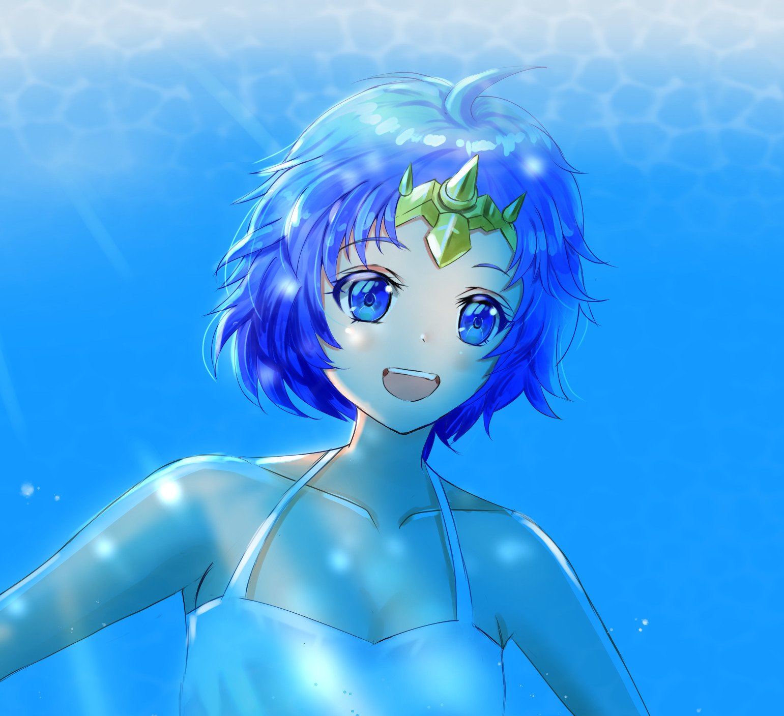 Kita 114枚目イラスト垢 モンストイラスト ワタツミ ワンピース 海 T Co Rqjfjgzilp Twitter