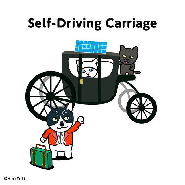 Hiroyuki_Studio's tweet photo. Self-Driving Carriage 🚖🐈 #selfdriving #carriage #character #characterdesign #characterart #manga #mangaart #drawing #contemporaryart #doodle #tuxedo #cowsofinstagram #art #catlover # #dream #call #inadream #coco #honey #hiroyukistudio #cat #catsofins… https://t.co/p30SBzuk5K https://t.co/cKehYM9t3l