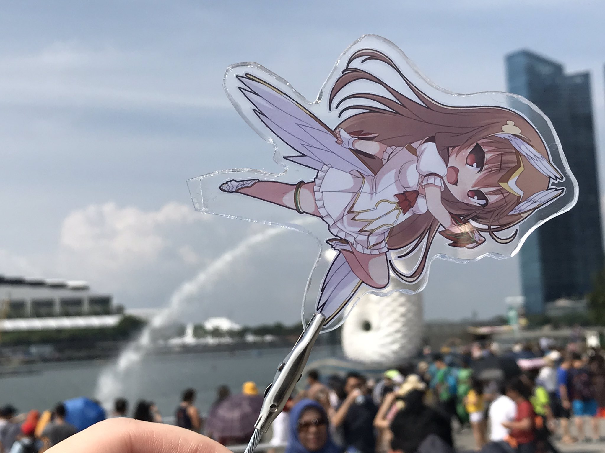 さんかく同盟 ひと段落したので報告 シンガポールに来ております マーライオンて背中から見るとなんか卑猥ですよね いわば マライオン さんかく同盟 ひと段落したので報告 シンガポールに来ております マーライオンて背中から見るとなんか卑猥ですよね いわば マライオン