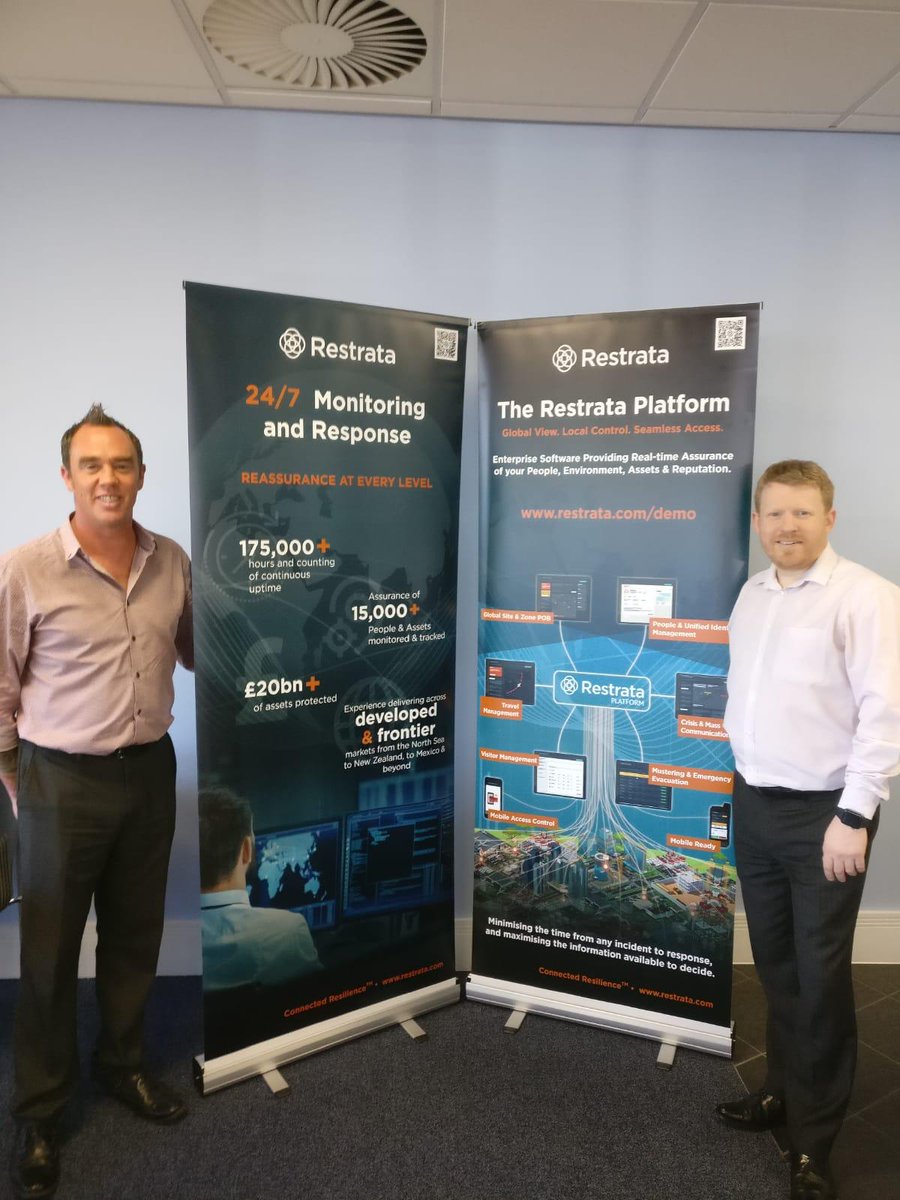 restrata's tweet photo. Joining our partners, AIS Training, we are delighted to be at @SurvivexLtd in #Aberdeen. Great discussions around the future of training.
#VirtualReality #SimulatorExperiences #AISTraining #ContinuityPreparedness #EmergencyTraining #ConnectedResilience #Restrata https://t.co/ViPELuSi2K
