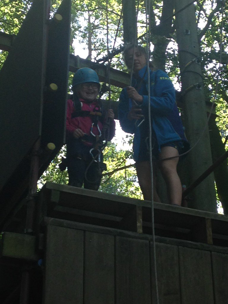 GarswoodIn's tweet photo. More excitement on the zip! #pgl2019 #Garswood https://t.co/POZAY5WXo6