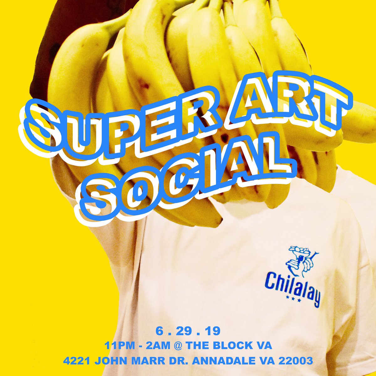 Mans dem in Nova this weekend for a #SupeeArtSocial at The Block VA.