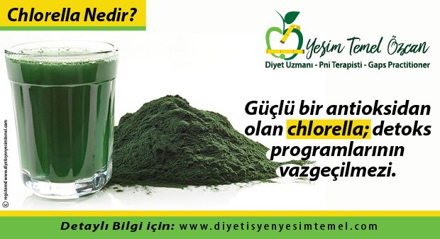 diyetisyenyesim's tweet photo. Bir çeşit algler olan chlorella; diğer alg grupları gibi insan vücudu üzerinde sayısız faydaya sahiptir( Yazımı okumak için linke tıklayabilirsiniz )https://t.co/iQaQmrE96f #chlorella #algler #antioksidan #şelasyon #ağırmetal #gaps #gapsdiyeti #pni #diyet #diyetisyen #onlinediyet https://t.co/mEsLXclL0J