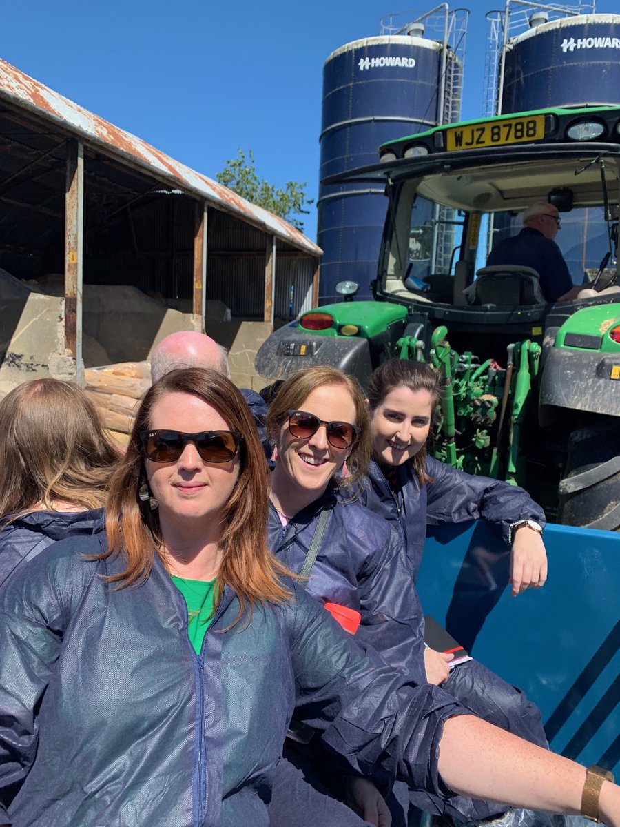 Enjoying trip to ⁦@AFBI_NI⁩ research farm in Hillsborough today with ⁦@AgriGuild⁩ #agriguild #irishagriculture #research @amyforde ⁦@MiaDaly⁩