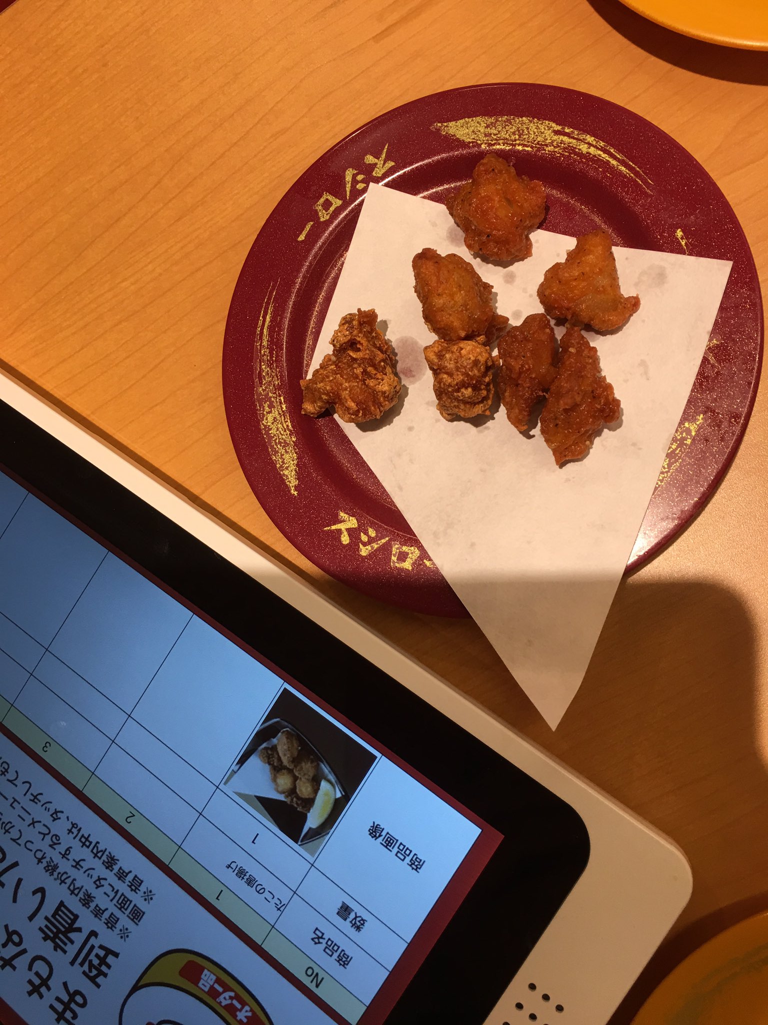 あん32 スシロー お寿司の種類少なくなってない そして軟骨唐揚げの寂しい盛りつけ クランチロールという油っこいのりまき は飲み込めない メニュー改良されるまで さよならスシロー あん32 スシロー お寿司の種類少なくなってない そして軟骨唐揚げの寂しい盛りつけ クランチロールという油っこいのりまき は飲み込めない メニュー改良されるまで さよならスシロー