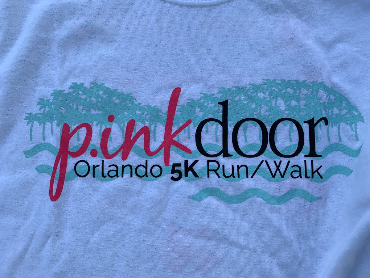 newspangler's tweet photo. We’re running...in Florida...in June...

but it’s for a good cause! 

#PinkDoor5K #ChogCon https://t.co/wWgCNw7lfw
