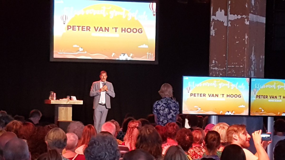 'De essentie is dat bewoners zelf aan het roer staan. En dat je samen werkt aan betere leefomgeving'. #kleinverzet <a href="/provgelderland/">Provincie Gelderland</a>