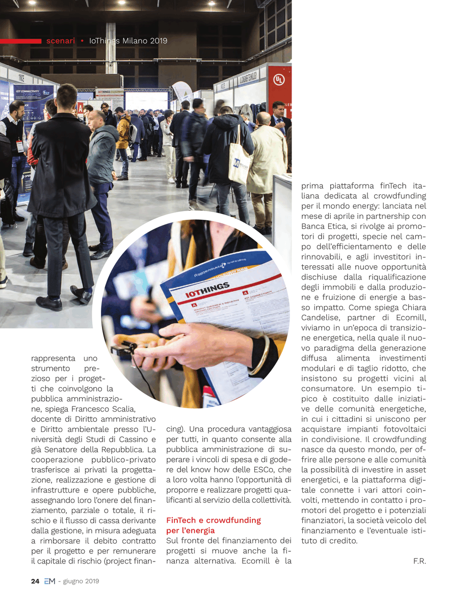 IoThings_mag's tweet photo. 📸 #ThrowbackThursday - sul numero di giugno di @EMRivista, uno sguardo all'edizione 2019 di #IoThingsMilan, tenutasi lo scorso aprile a #MINDMilano (@arexpo_milano)   

#TBT  #TBThursday  #SmartCity https://t.co/2UVSihWwLP