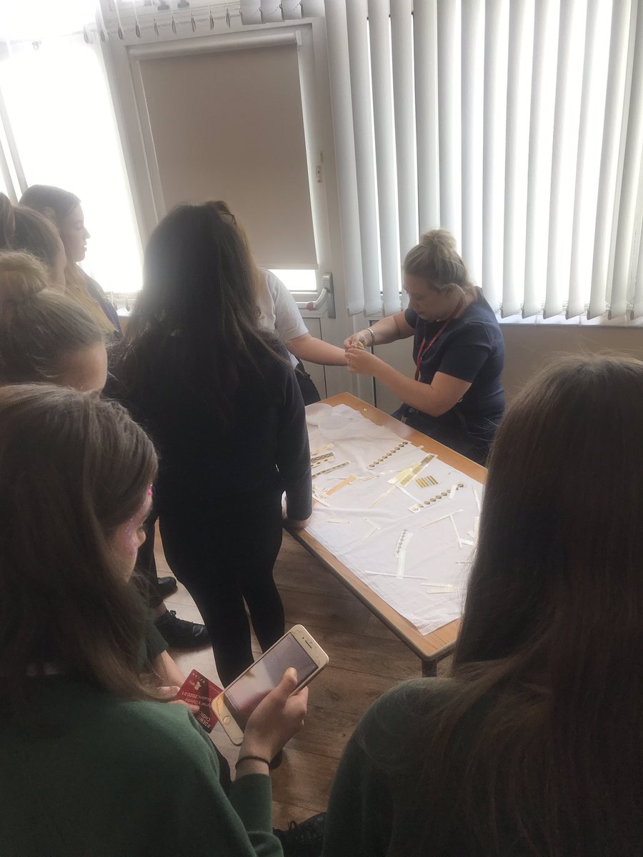 NPTC_HAT's tweet photo. School taster session #nptcgroup #AfanCollege - festival make up, nail art, Love Island tattoos 💅 https://t.co/Yyvii8g2Ds